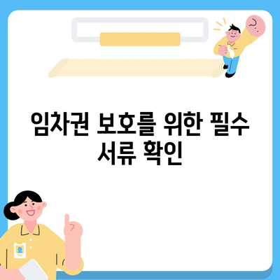 임차권 등기 명령 이사 후 권리 보호