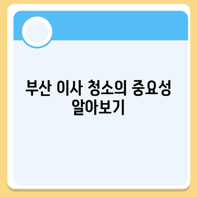 부산 이사 청소업체 | 하루 한 집만 최선을 다하는 똑똑클린