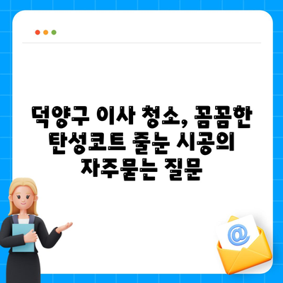 덕양구 이사 청소, 꼼꼼한 탄성코트 줄눈 시공