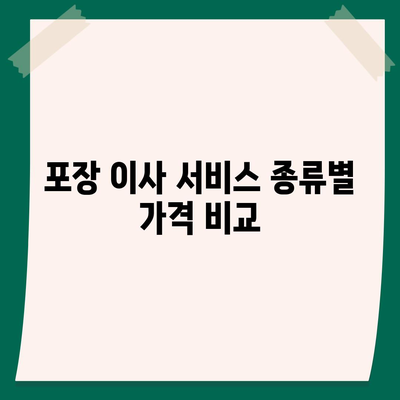 포장 이사 견적 비교 비용 체크리스트, 사다리 차 업체 가격 비교