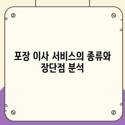 포장 이사 견적 비교 | 체크리스트, 사다리차업체 비용