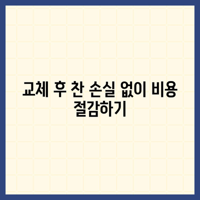 이사 전 싱크대 교체를 통한 비용 절감