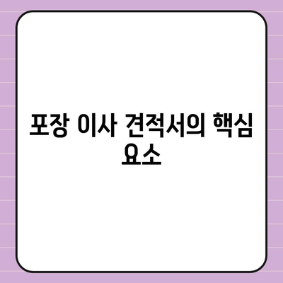 포장 이사 견적 비교 정보 사이트