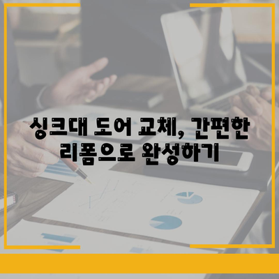 이사 전 싱크대 도어 교체, 비용 부담을 줄여주는 리폼