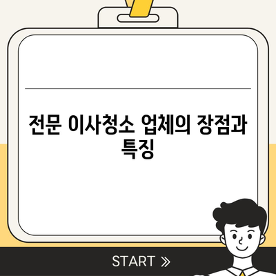 이사청소 비용 및 꼼꼼한 작업 소개