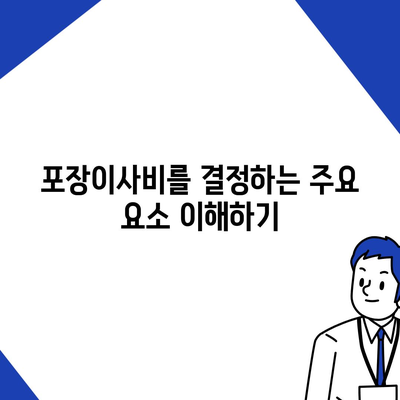 포장이사비 비교 견적 가이드