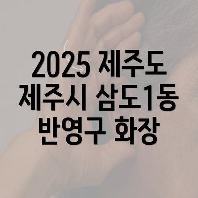 2025 제주도 제주시 삼도1동 반영구 화장