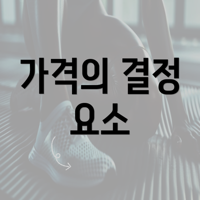 가격의 결정 요소