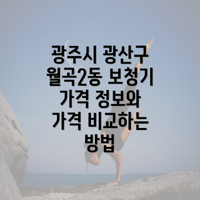 광주시 광산구 월곡2동 보청기 가격 정보와 가격 비교하는 방법