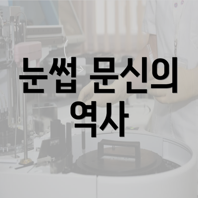 눈썹 문신의 역사