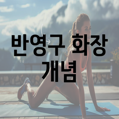 반영구 화장 개념