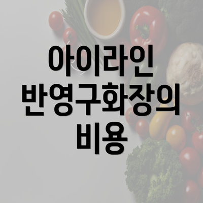 아이라인 반영구화장의 비용