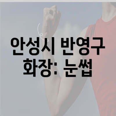 안성시 반영구 화장: 눈썹