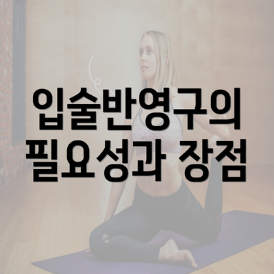 입술반영구의 필요성과 장점