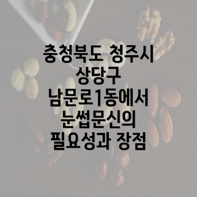 충청북도 청주시 상당구 남문로1동에서 눈썹문신의 필요성과 장점