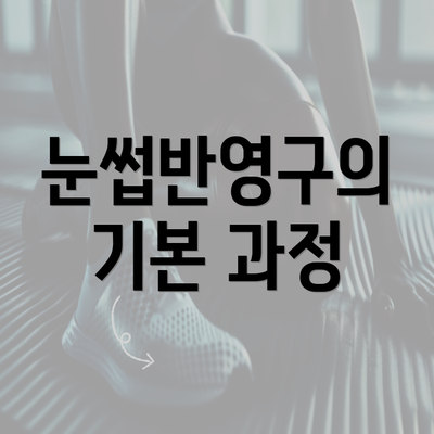 눈썹반영구의 기본 과정