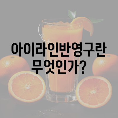 아이라인반영구란 무엇인가?