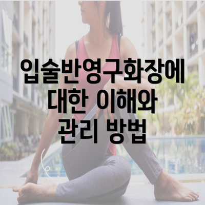 입술반영구화장에 대한 이해와 관리 방법