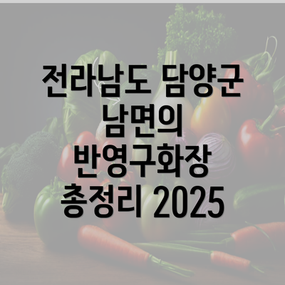 전라남도 담양군 남면의 반영구화장 총정리 2025