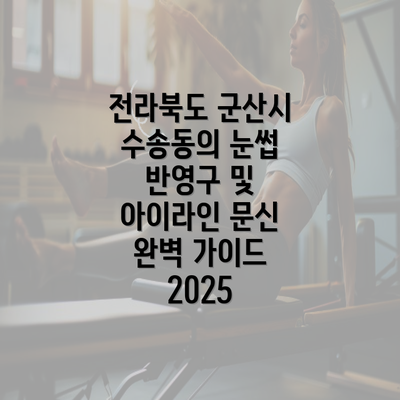 전라북도 군산시 수송동의 눈썹 반영구 및 아이라인 문신 완벽 가이드 2025